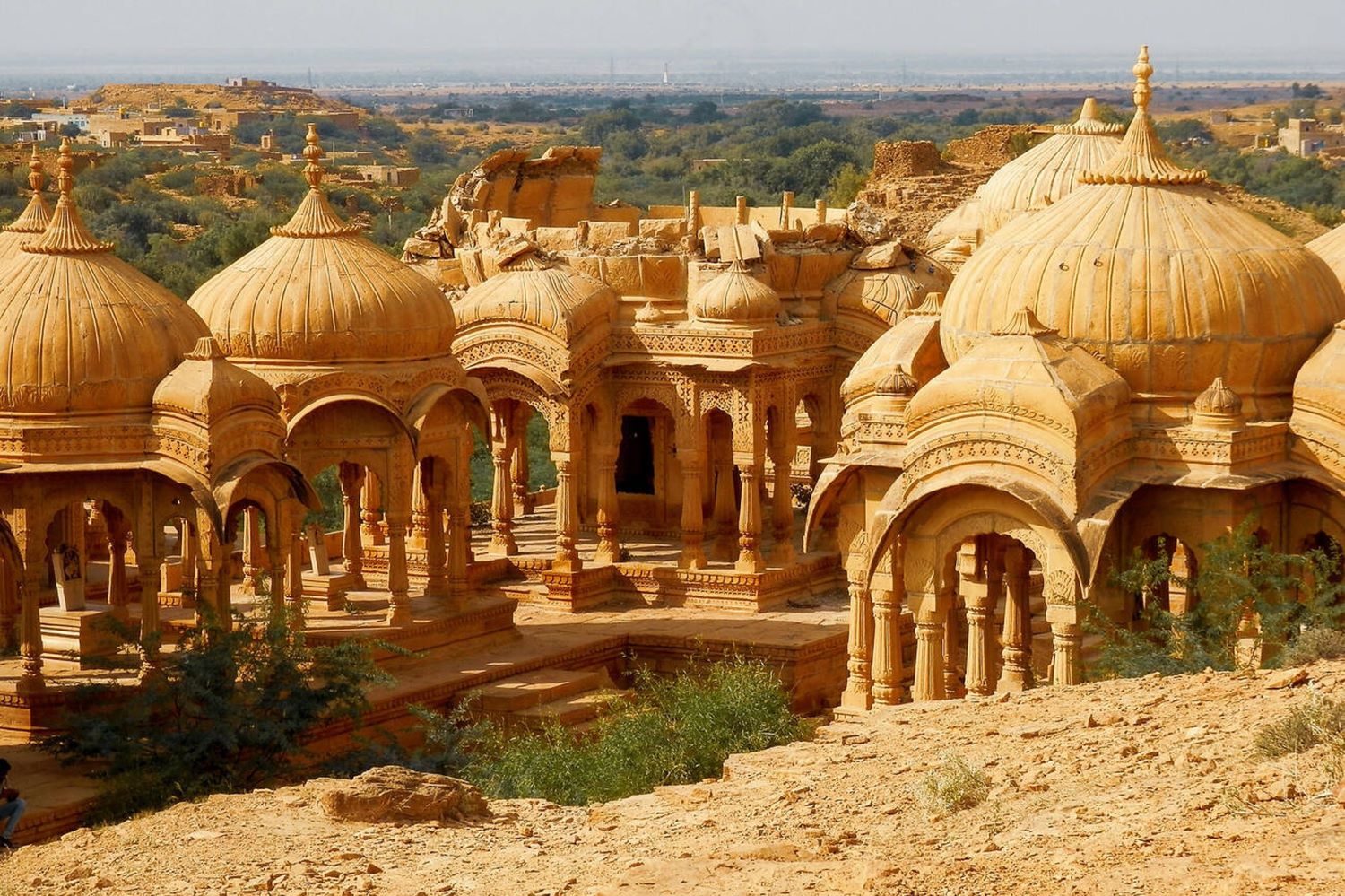 Bada Bagh Cenotaphs